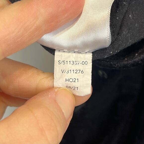 ATHLETA Elation Velvet Tights Yoga Studio Soft Dark Blue Scuro Size 2X Plus - Picture 11 of 12